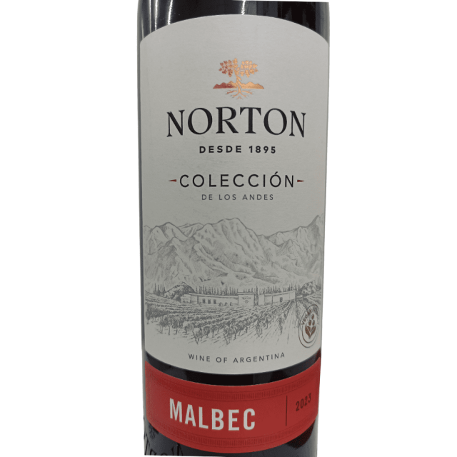 vino malbec Argentino - Norton Colección Malbec 