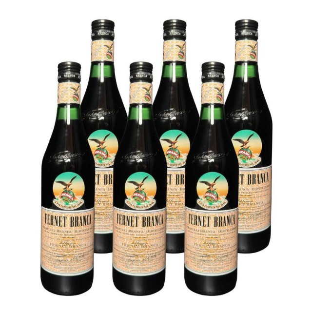 Fernet Branca Argentino Caja por 6 botellas