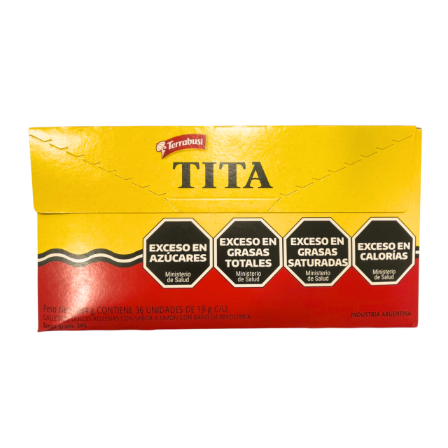 Galleta Oblea Tita Argentina Caja x36 Unidades