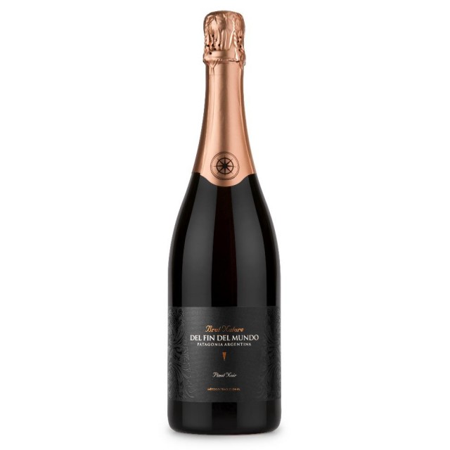 Espumante Brut Nature Pinot Noir Bodega del Fin del Mundo Patagonia Argentina