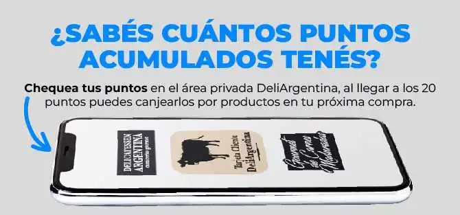 Tarjeta Cliente Delicatessen Argentina